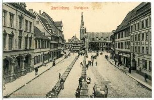 Quedlinburg. Marktplatz