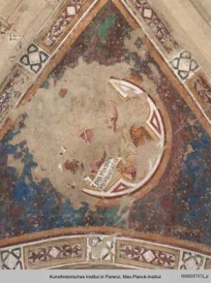 Freskenzyklus mit Evangelisten und Aposteln : Markus der Evangelist