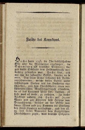 Zusätze des Korrektors.
