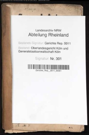 Personalakte: Albermann, Max