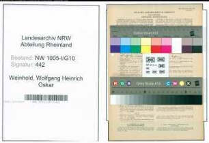 Entnazifizierung Wolfgang Heinrich Oskar Weinhold , geb. 24.06.1910 (Studienrat)