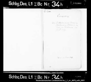 Schuldforderung des Statius von Münchhausen zu Hildesheim an Brandt von Münchhausen zur Brandenburg