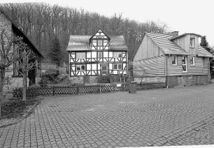 Wohnhaus; Kaufungen, Steinweg 35