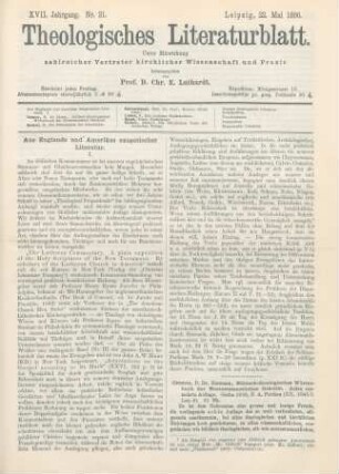 250-254 [Rezension] Cremer, Hermann, Biblisch-theologisches Wörterbuch der neutestamentlichen Gräcität