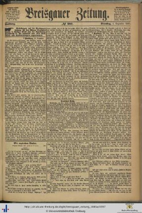 Nr. 281-306 (Dezember 1885)
