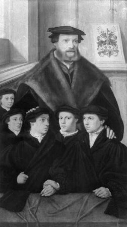 Bildnis Philipp von Gail mit seinen fünf Söhnen