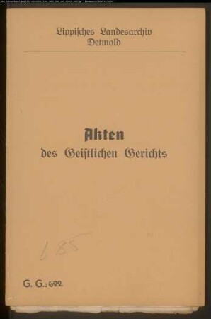 Anna Ilsabein Frohne zu Asemissen gegen Töns Henrich Lübbert zu Bechterdissen, Sohn von Töns Lübbert, wegen einer Eheklage