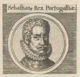 Bildnis von Sebastianus, König von Portugal