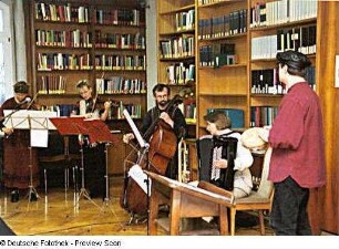 Musikalische Darbietung der Gruppe "Jowel Klezmorim"