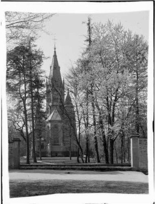 Karlsruhe Großherzogliches Mausoleum - Grabkapelle Ansicht von Osten