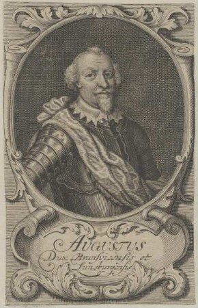 Bildnis des Augustus de Brunsvicensis et Luneburgensis
