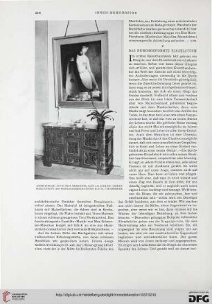 48: Das durchgeformte Einzelstück