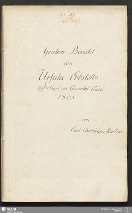 Gruben-Bericht von Ursula Erbstolln - 17.6797 4.