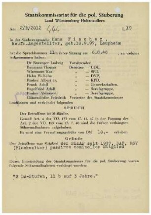 Fischer, Hans