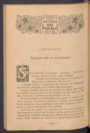 Capítulo XCIV - Los presos salen de sus mazmorras