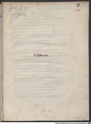 Differentiae excerptae ex Laurentio Valla, Nonio Marcello et Servio Honorato; Salutatio ad patriam