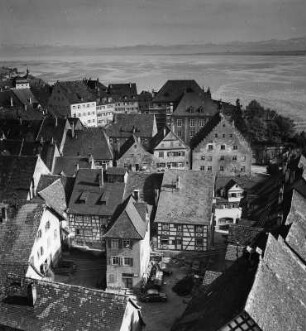 Meersburg. Stadtteilansicht