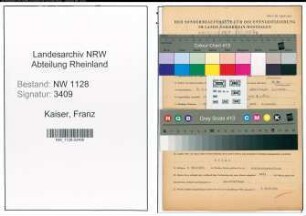 Entnazifizierung Franz Kaiser , geb. 08.01.1911 (Polizist)
