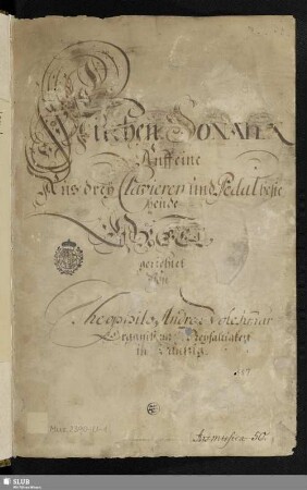 7 Sonatas - Mus.2390-U-1 : org