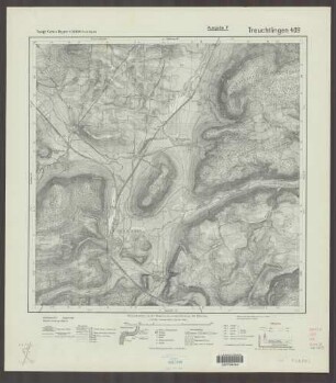 409 Treuchtlingen ; Topographische Karte von Bayern 1:25.000 [Positionsblätter]