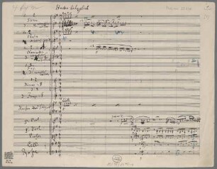 Sinfonien Nr. 4 - BSB Mus.ms. 22734