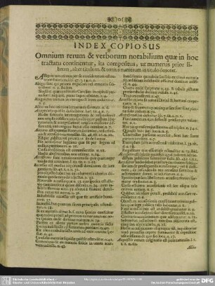 Index Copiosus