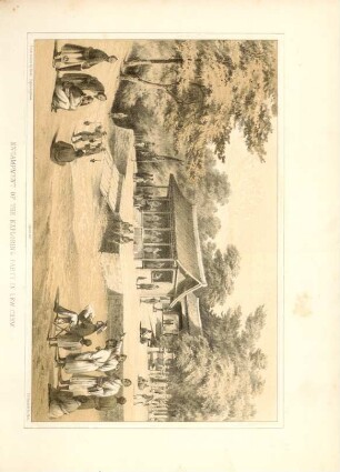 Encampment of the Exploring Party in Lew Chew