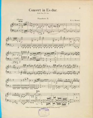 Concert (Es-dur) : KV 365