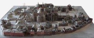 Zerstörungsmodell der Stadt Trier