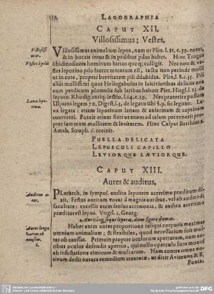 Caput XII. Villosissimus, Vestes.