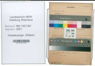 Entnazifizierung Wilhelm Vossebuerger , geb. 28.07.1900 (Amtsinspektor)
