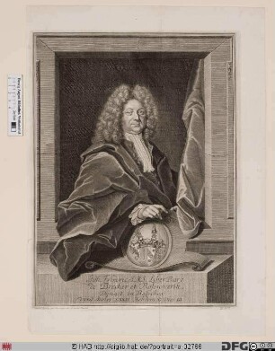 Bildnis Johann Friedrich Frhr. v. Brecher und Rosenwerth