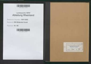 Haushalt der Abt. III für das Rechnungsjahr 1954.