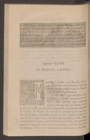 Capítulo CLXVIII - El traslado a Manila