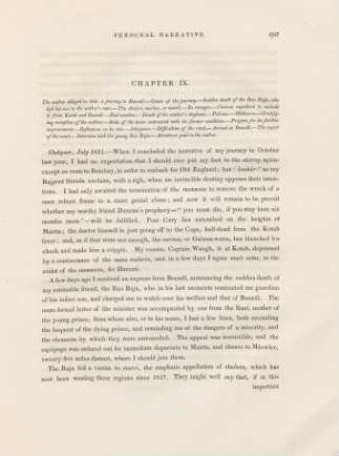 Chapter IX. The author obliged to take a journey to Boondí. - ...