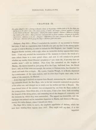 Chapter IX. The author obliged to take a journey to Boondí. - ...