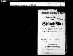 Gewerkschaftsstreit und Enzyklika Singulari quadam caritate über die christlichen Gewerkschaften (Zeitungsberichte)
