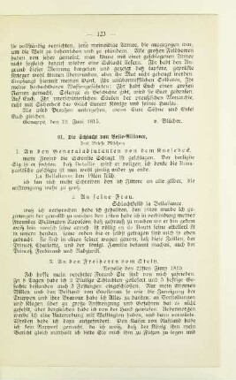 61. Die Schlacht von Belle-Alliance