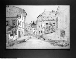 Straße in Aussee