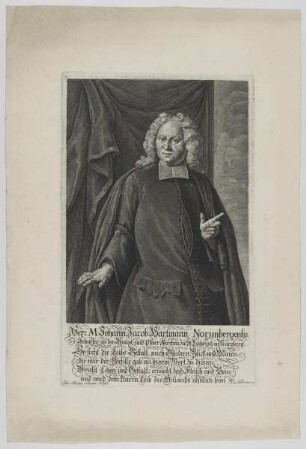 Bildnis des Johann Jacob Hartmann