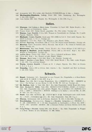 Italien (Nr. 1470-1484)