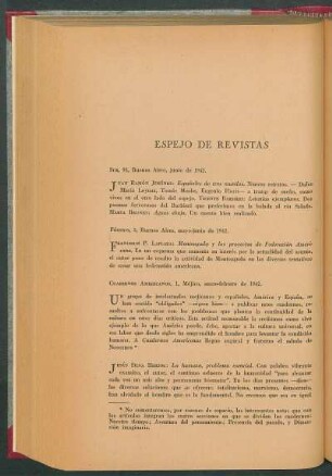 Pórtico, 3, Buenos Aires, mayo-junio de 1942