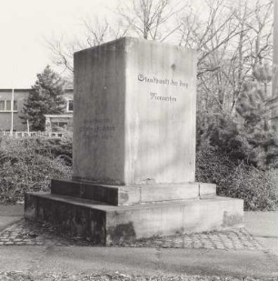 Denkmal auf dem Wachtberge zur Erinnerung an den 16. Oktober 1813