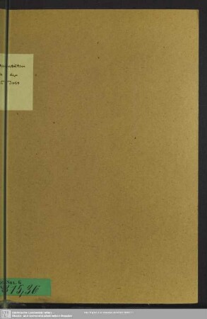 Statuten der Isis, Gesellschaft für specielle, besonders vaterländische Naturkunde : [Dresden, am 13. December 1844]