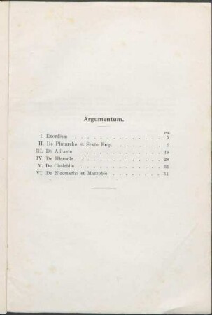 Argumentum.