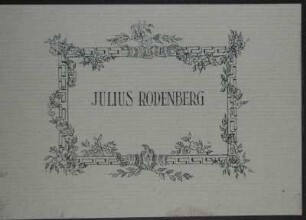 Rodenberg, Julius / Exlibris