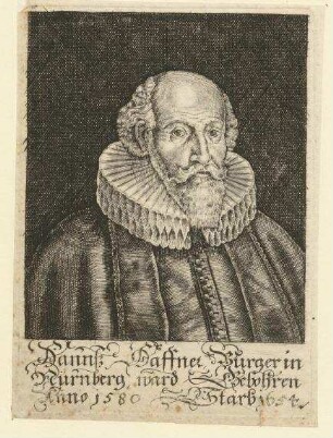 Hans Haffner, Bürger; geb. 1580; gest. 1654