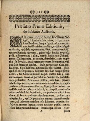 Jo. Georgii de Kulpis, Collegium Grotianum, Super Iure Belli Ac Pacis : Anno MDC.LXXXII. In Academia Giessensi XV. Exercitationibus primum institutum