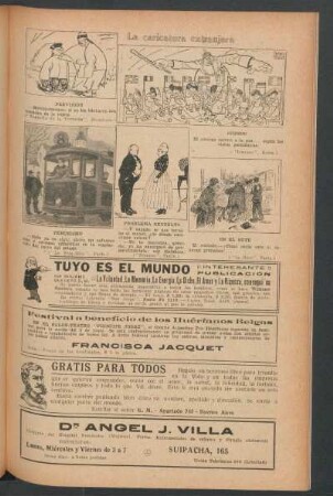 La caricatura extranjera