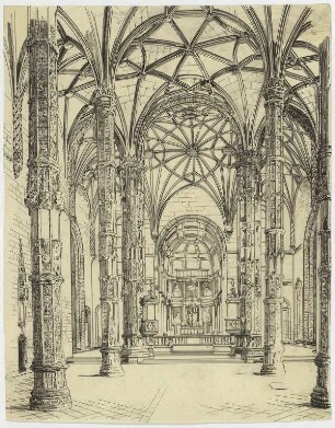 Sta. Maria zu Belem, Inneres der Kirche
